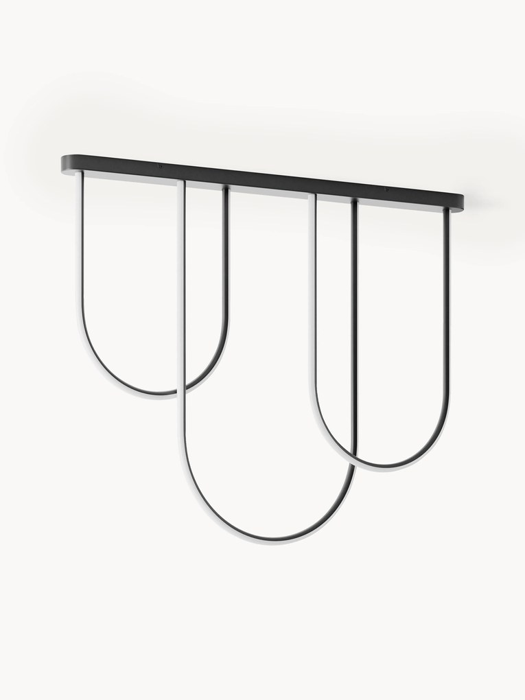 Candeeiro suspenso LED grande Ivar