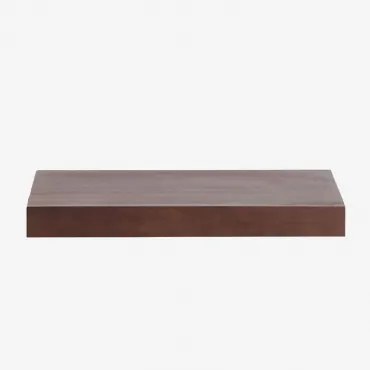 Conjunto De Móvel De Casa De Banho Suspenso Em Madeira De Teca Venetian Madeira De Teca Escura & Sem Lavatório & ↔︎ 60 Cm - Sklum