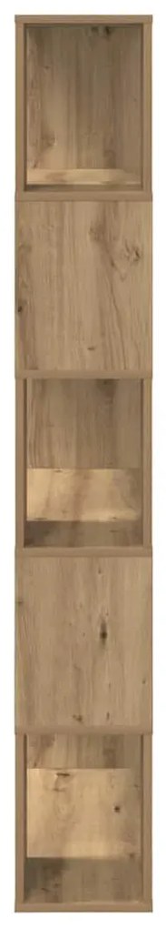 Estante de TV Carvalho Artisan MDF 80 x 24 x 155 cm Estante de TV
