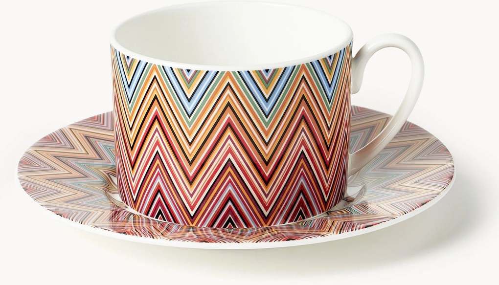 Chávenas de chá XS com pires Jarris, conjunto de 6