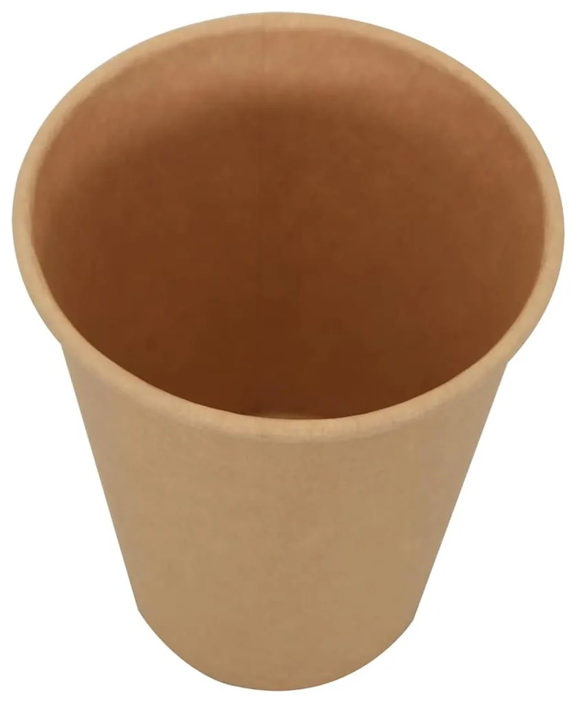 Copos de café de papel 1000 pcs 12oz 300ml castanho