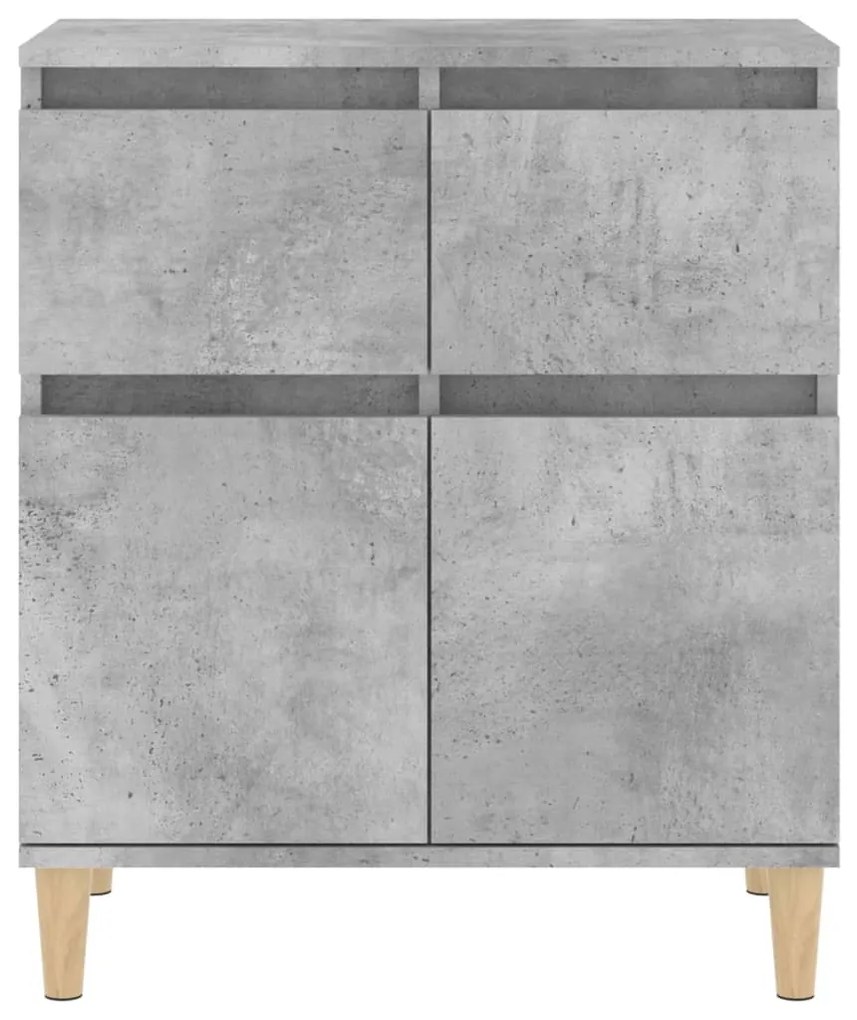 Aparador 60x35x70 cm derivados de madeira cinzento cimento