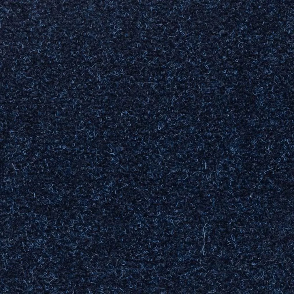 Tapetes de escada adesivos 30 pcs 60x25 cm retangular azul