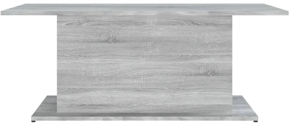 Mesa de centro 102x55,5x40 cm derivados de madeira cinza sonoma