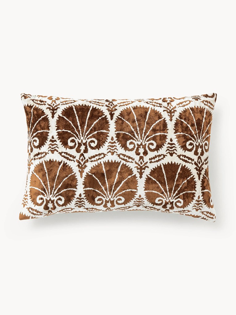 Capa de almofada em viscose com padrão jacquard tecido Hazel