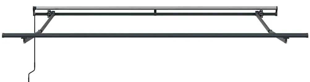 Toldo Retrátil Manual Multicolor 350 x 250 cm Poliéster