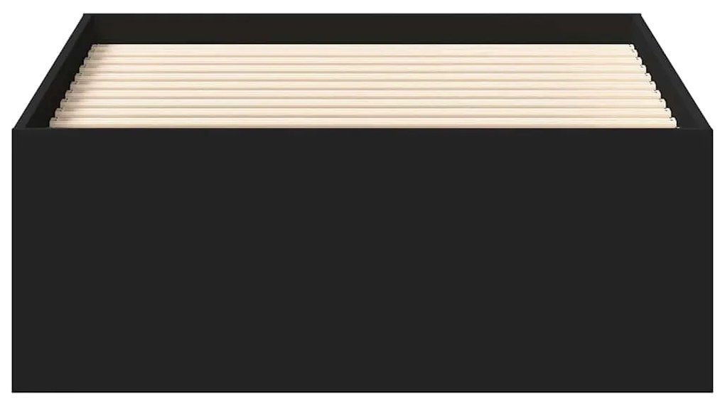 Estrutura de cama 90x200 cm preto