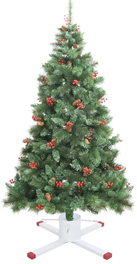 Suporte para árvore de Natal 61x61x15,5 cm branco