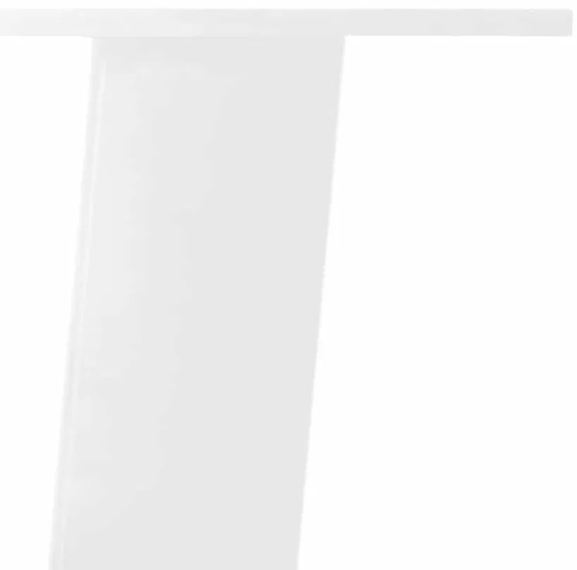 Pés de mesa de console 4 peças, branco, 72 cm, aço