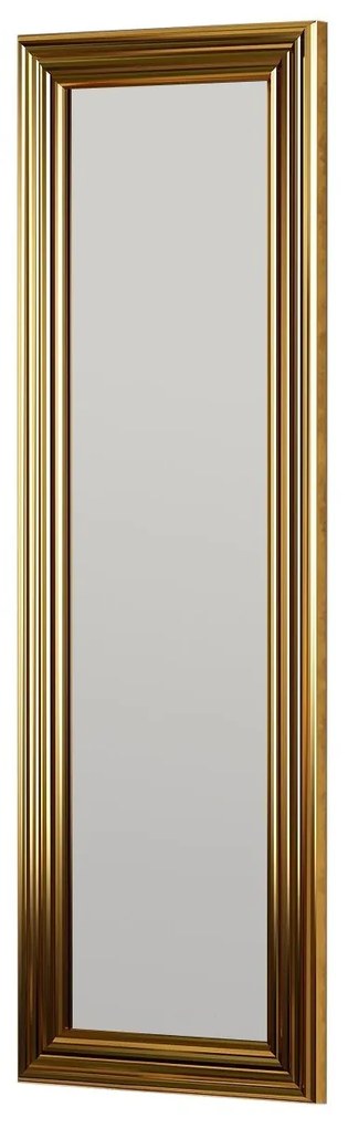 Espelho "Boos" - 30 x 90 x 2,2 cm - Moldura em Dourado - Design Modern