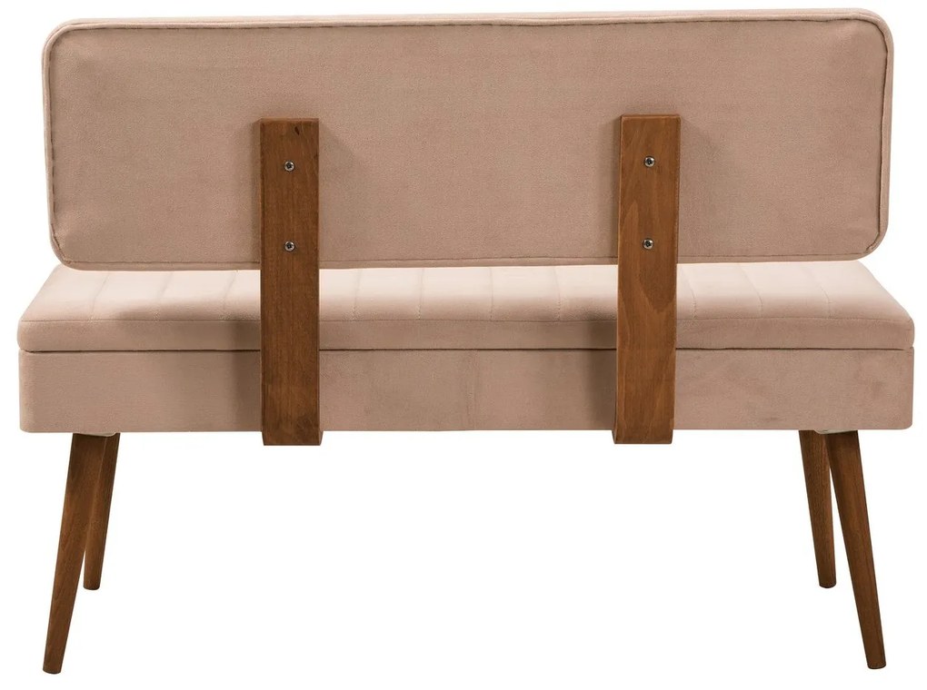 Conjunto de Mesa de Jantar Extensível e Cadeiras Vina – Nogueira – Mes