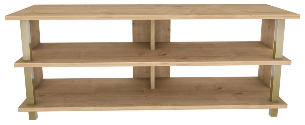 Móvel para TV Pueblo – Ouro Carvalho – 120 cm x 44,6 cm x 47,4 cm