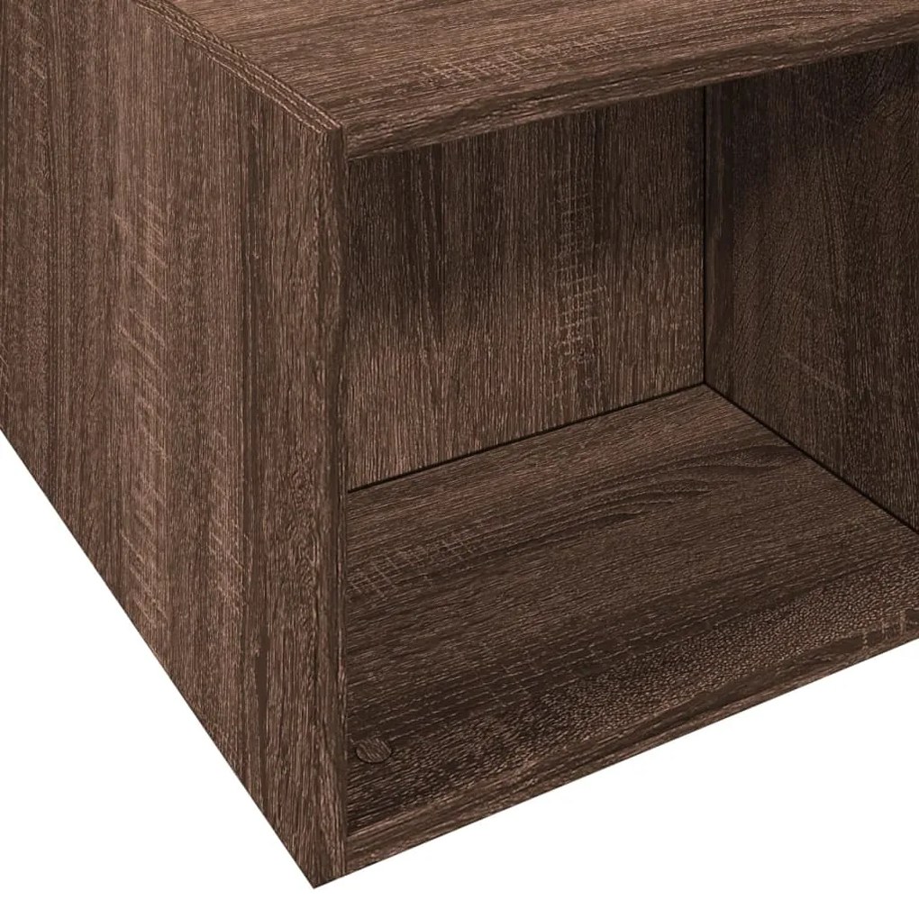 Estrutura de cama 120x190cm derivados madeira carvalho castanho