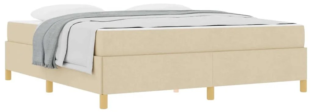 Cama Box Outros Preto e Marrom e Branco 180 x 200 cm tecido