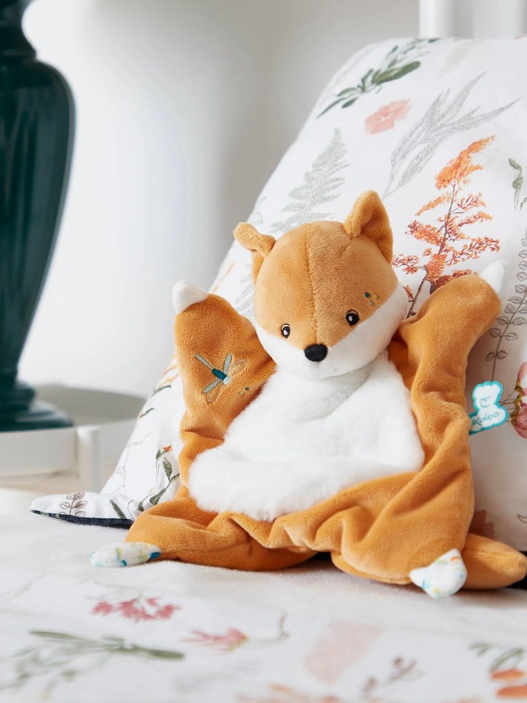 Boneco-doudou raposa Léonard - KALOO laranja