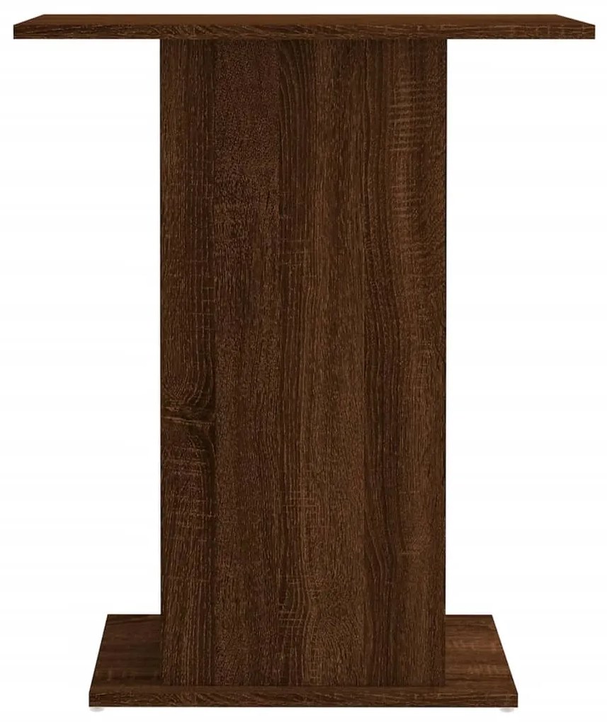 Suporte aquário 60,5x36x72,5cm deriv. madeira carvalho castanho
