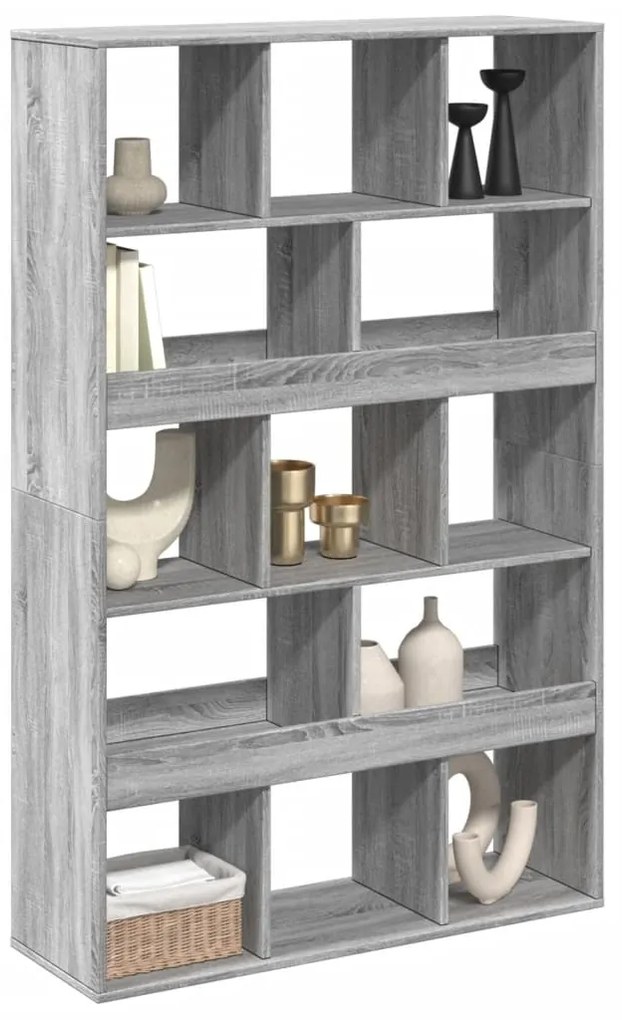 divisória 100x33x156,5 cm derivados de madeira cinzento sonoma