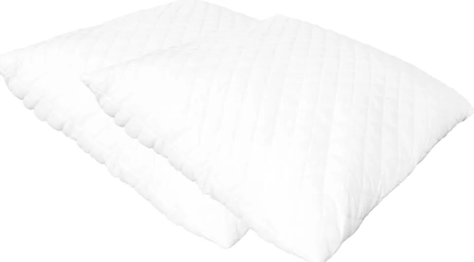Travesseiros 2 pcs 80x80x14 cm espuma de memória