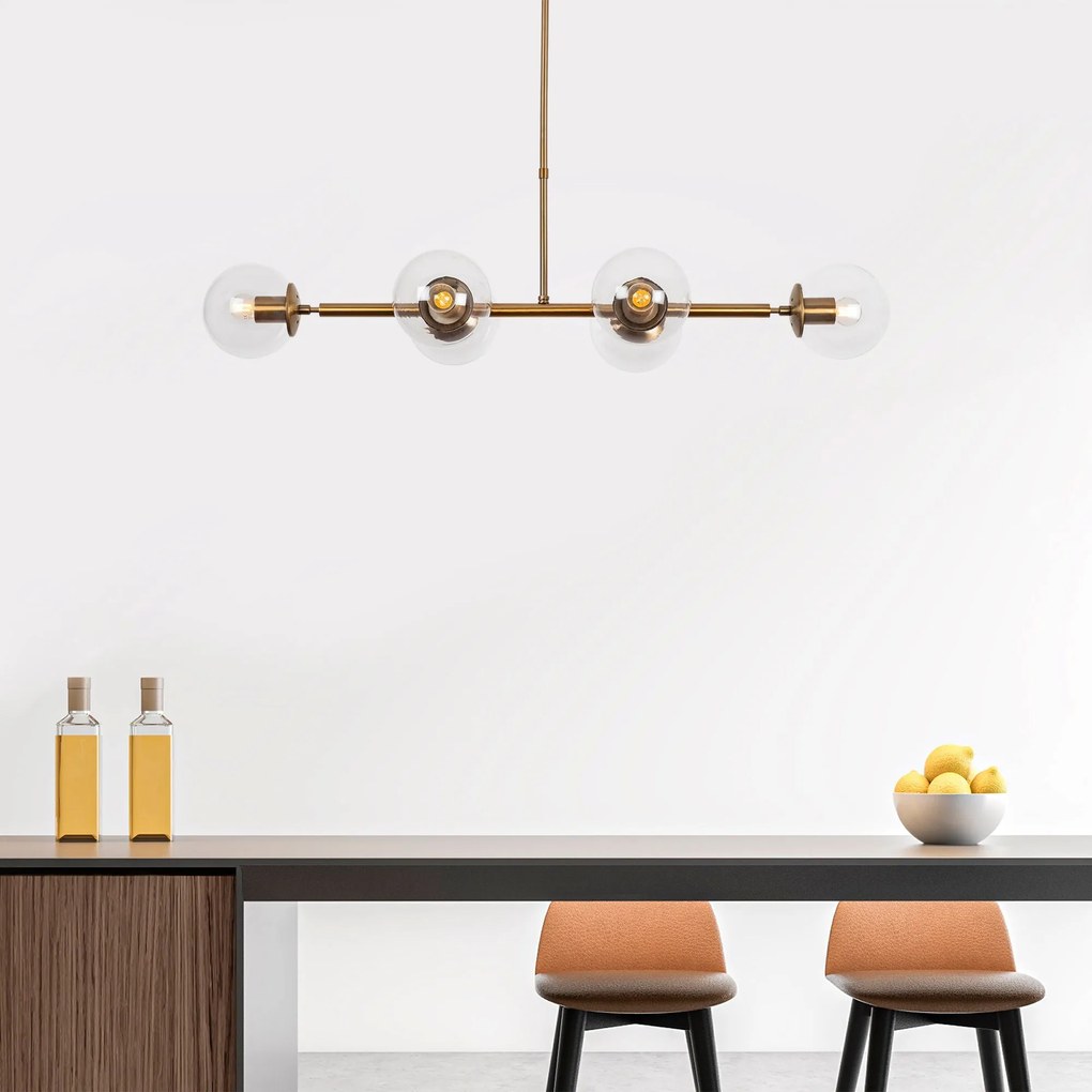 Chandelier Fazli – Vintage – 110 x 40 x 35-66 cm