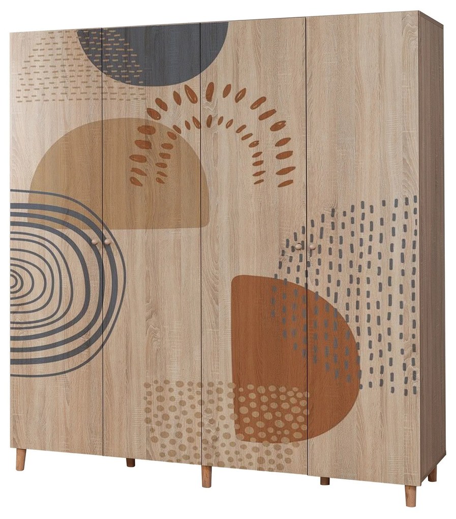 Guarda-Roupa Loni – Sonomo – 180x192x52 cm