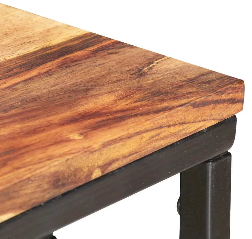 Mesa de apoio 35x45x65 cm madeira maciça