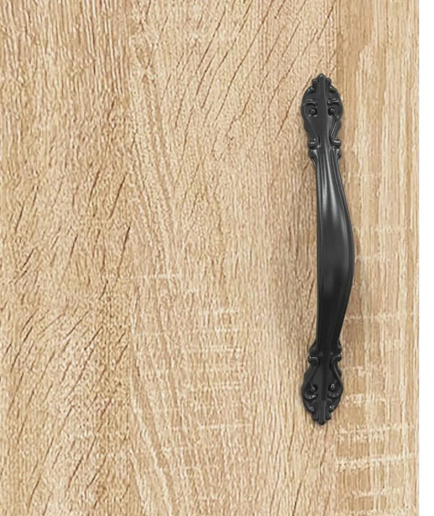 Mesa cabeceira 2pcs 40x40x50cm deriv. madeira carvalho sonoma