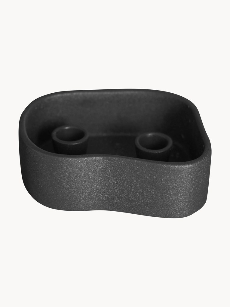 Castiçal em cerâmica Fill Me Up, L 15 cm