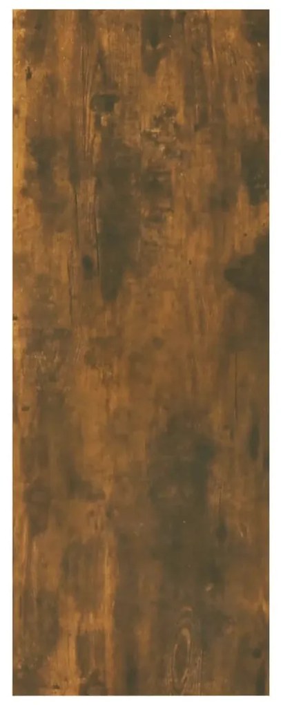 Mesa consola 105x30x80 cm derivados de madeira carvalho fumado