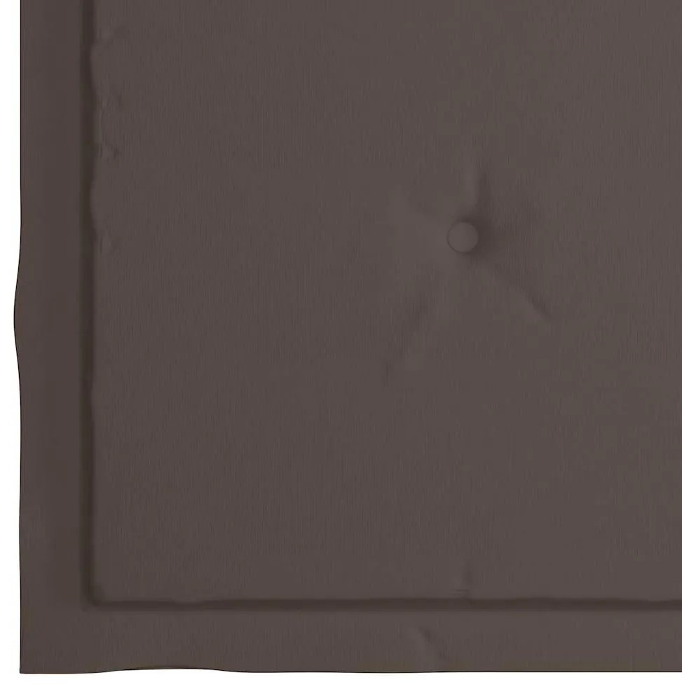 Cadeiras de jardim com almofadões 2 pcs acácia maciça