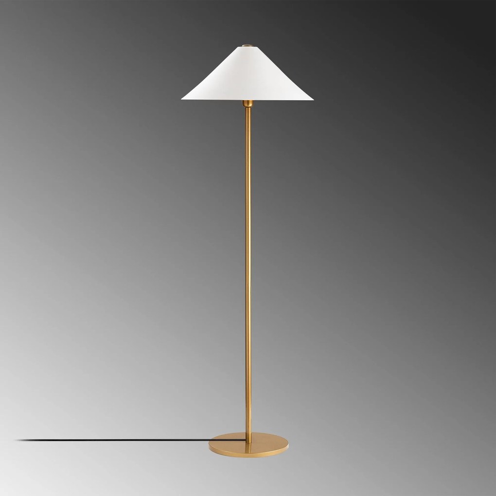 Candeeiro de Pé Mixed – Dourado – 46 x 46 x 150 cm