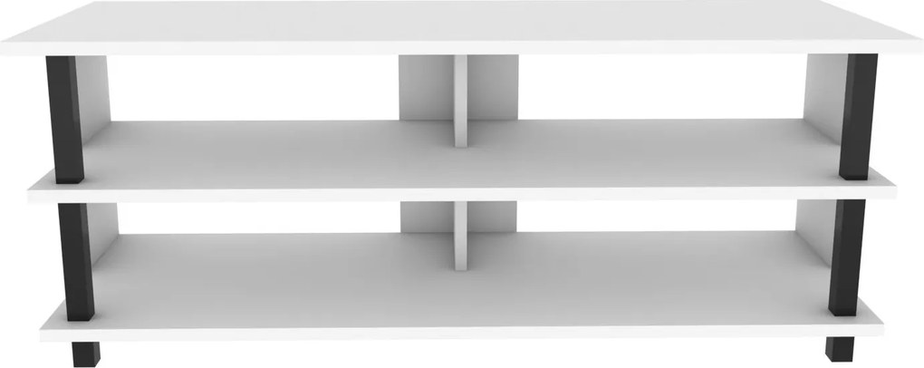 Móvel para TV Pueblo – Preto e Branco – 120x44,6x47,4 cm