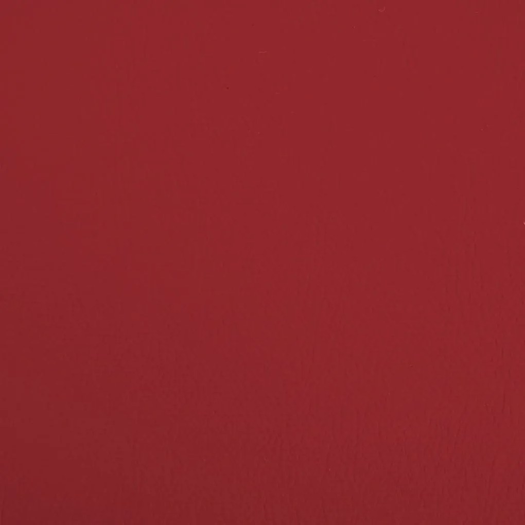 Banco de arrumação dobrável PVC vermelho tinto