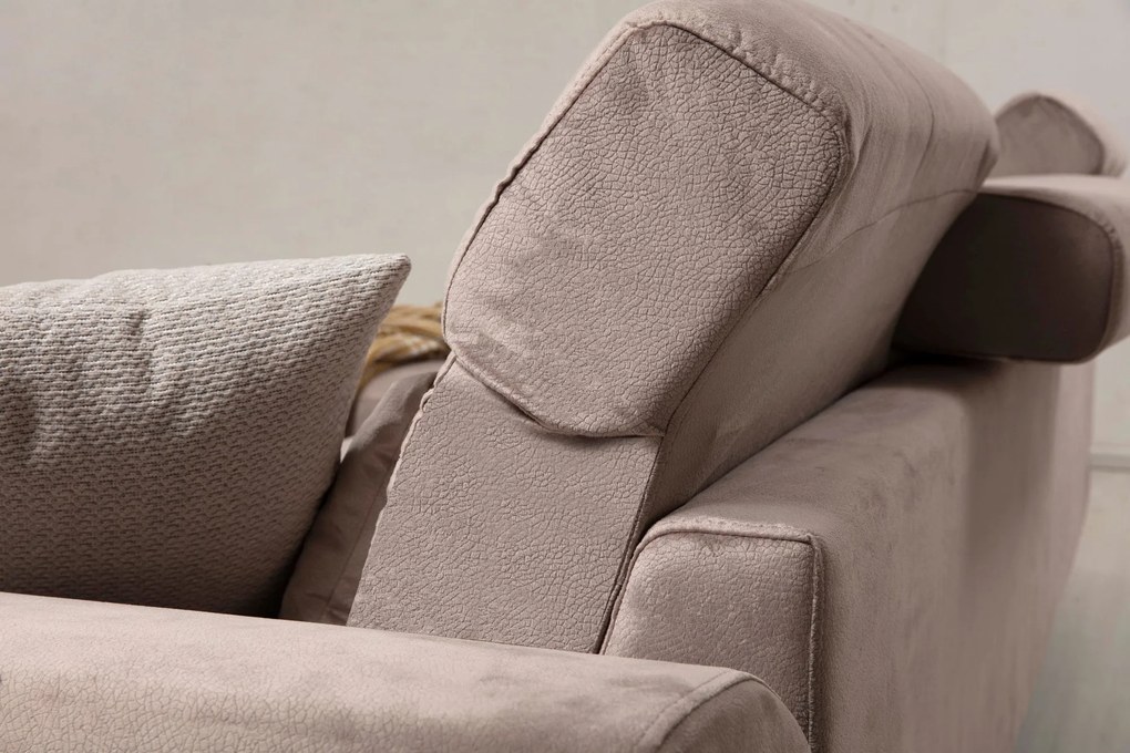 Sofá de Canto Frido – Bege – 190 cm x 308 cm