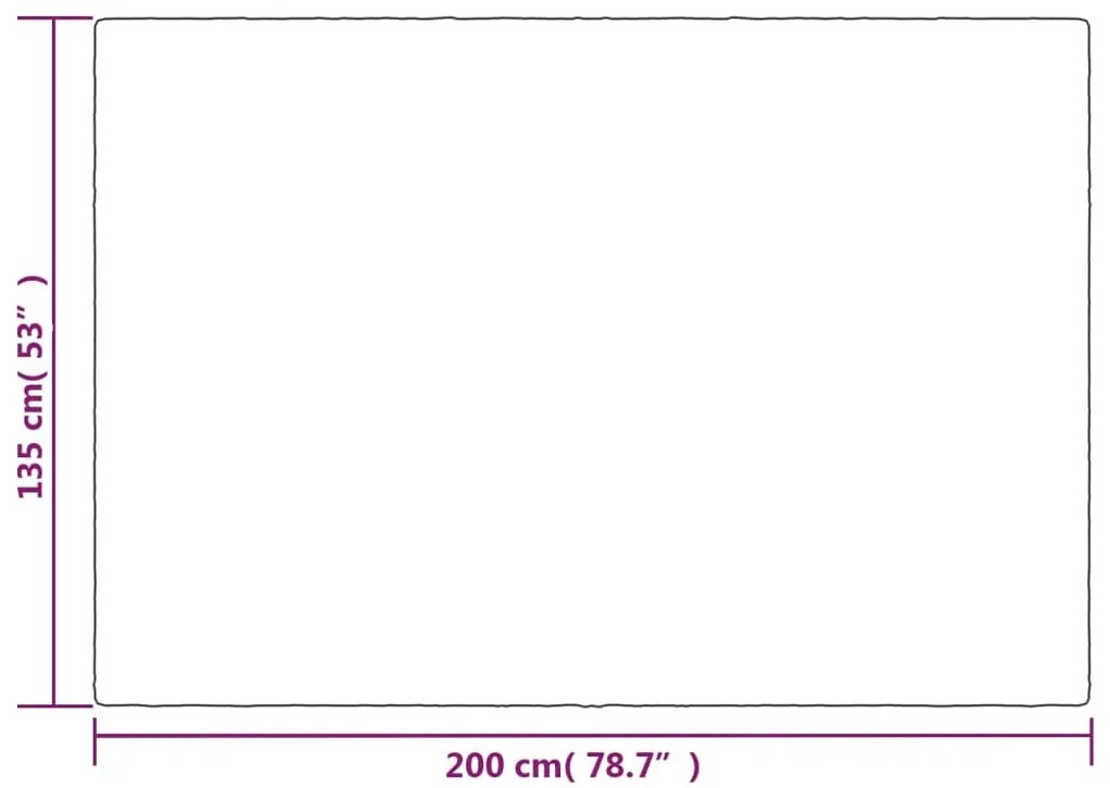 Manta pesada c/ capa 6 kg 135x200 cm tecido cinzento