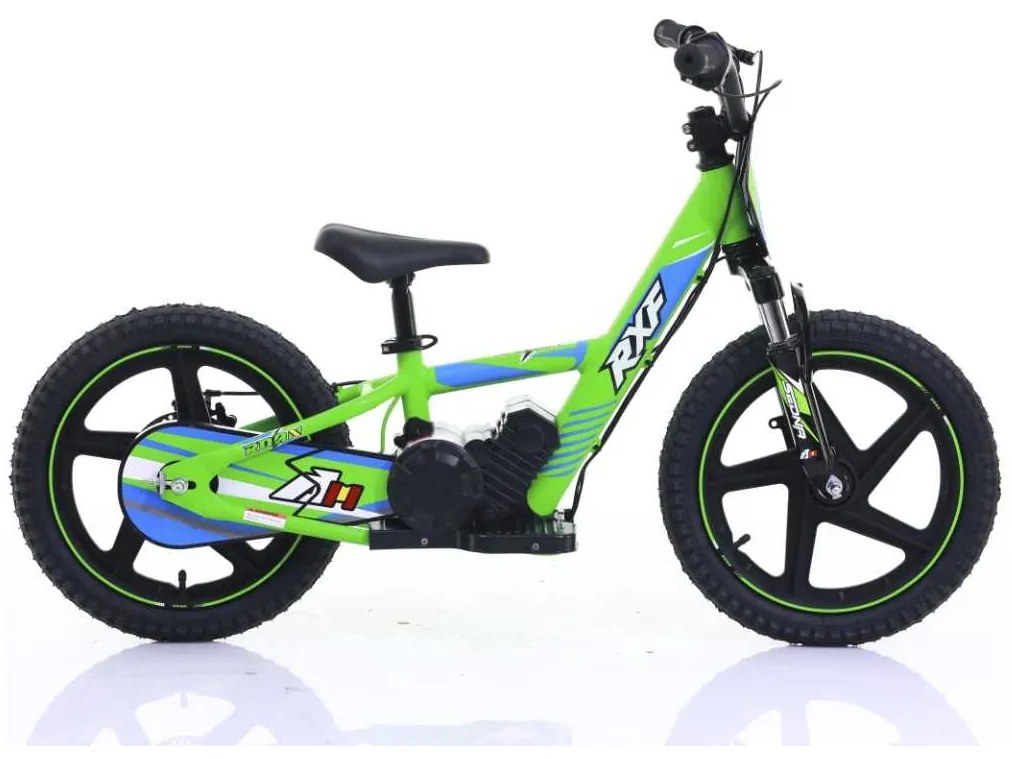 Bicicleta elétrica infantil 250W 16” pro Roan RXF Sedna Verde