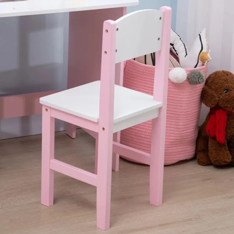 Secretária Kim com Cadeira - Design Nórdico