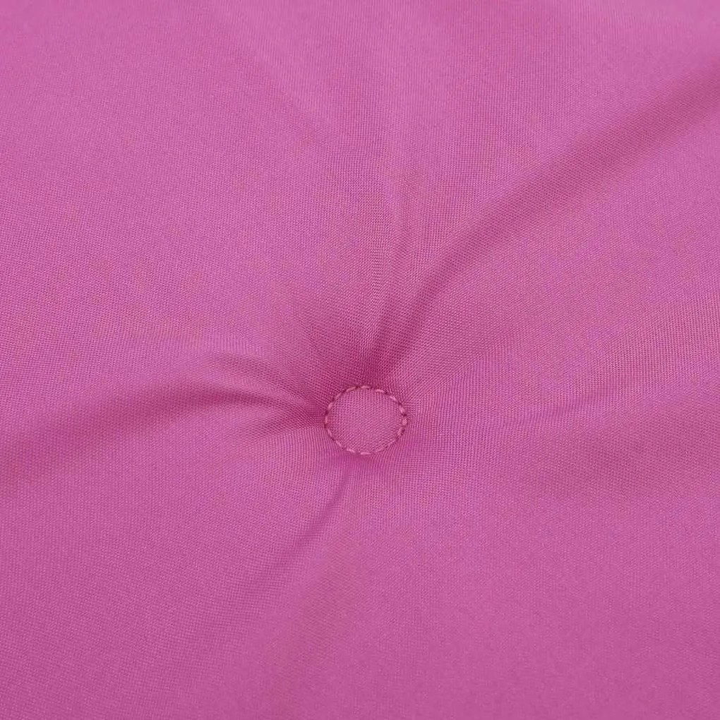 Almofadões p/ cadeira 2pcs 40x40x4cm tecido rosa