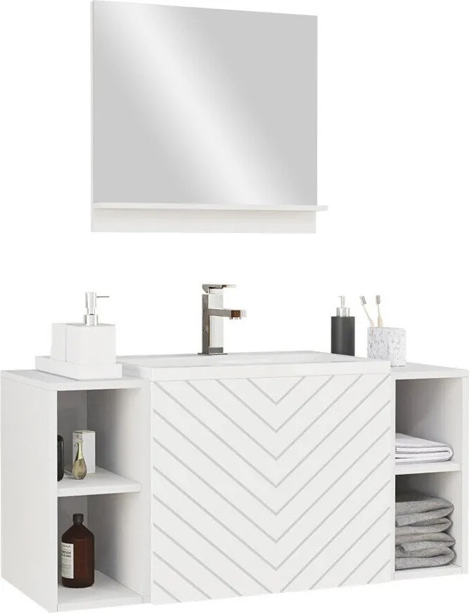 Conjunto de casa de banho Comfivo Livciro 108