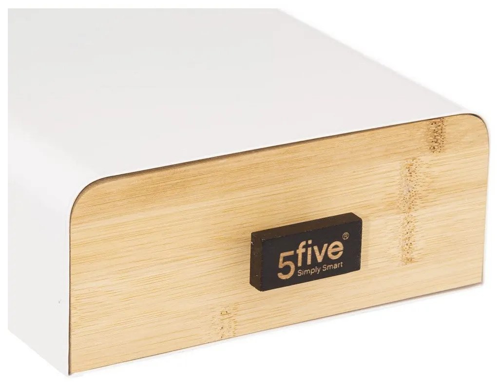 Organizador de Cápsulas de Café 5five Blanc Kitchen (38 x 17,8 x 7,3 cm)