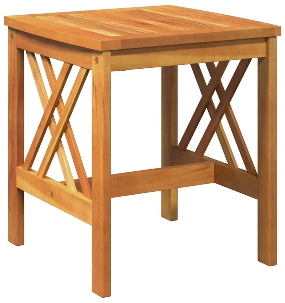 Conjunto de Lounge de Jardim de 3 Peças com Almofadas em Madeira de Ac