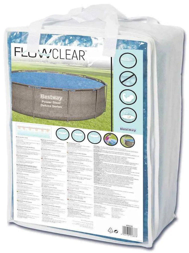 Cobertura de piscina solar Flowclear 356 cm