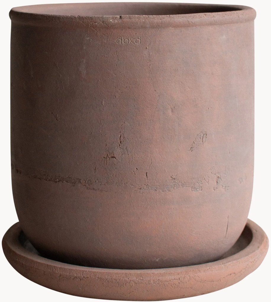 Vaso para exterior em terracota Terra, Alt 26 cm