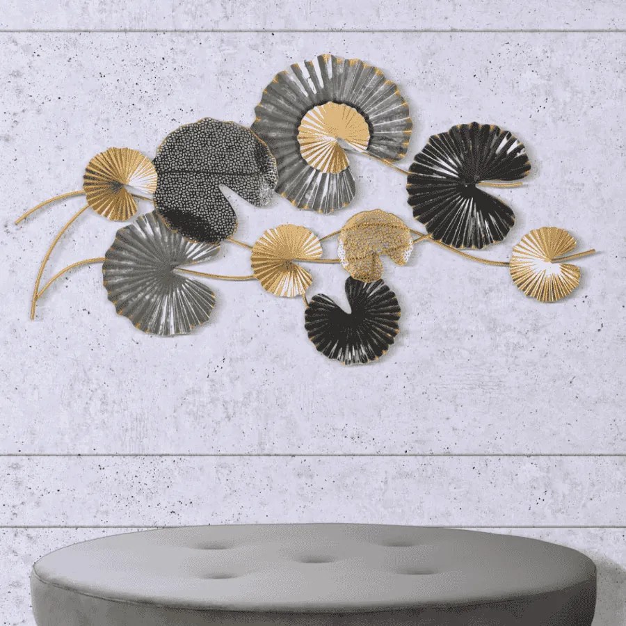 PAINEL DE PAREDE DE FERRO 3D WEB -B- CM 105X4X56 MULTICOLOR