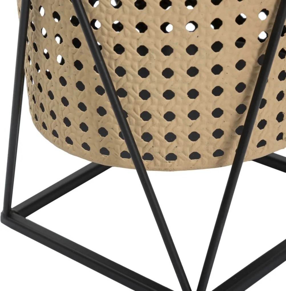 CONJUNTO DE 2 PEÇAS DE SUPORTE PARA VASOS OSAKA MULTICOLORIDO Ø 21X40-19X22 CM (PLANTAS NÃO INCLUIDAS)