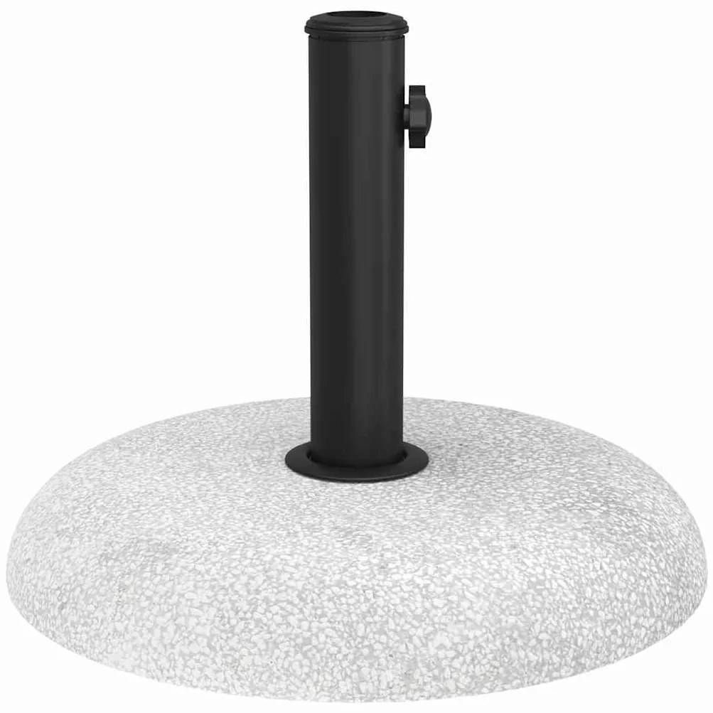 Base de Parasol para Pólos de 37/42/52/58mm - Concreto Cinza Claro 20