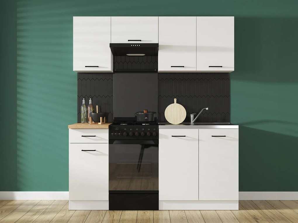 Conjunto de cozinha modular Line White 116