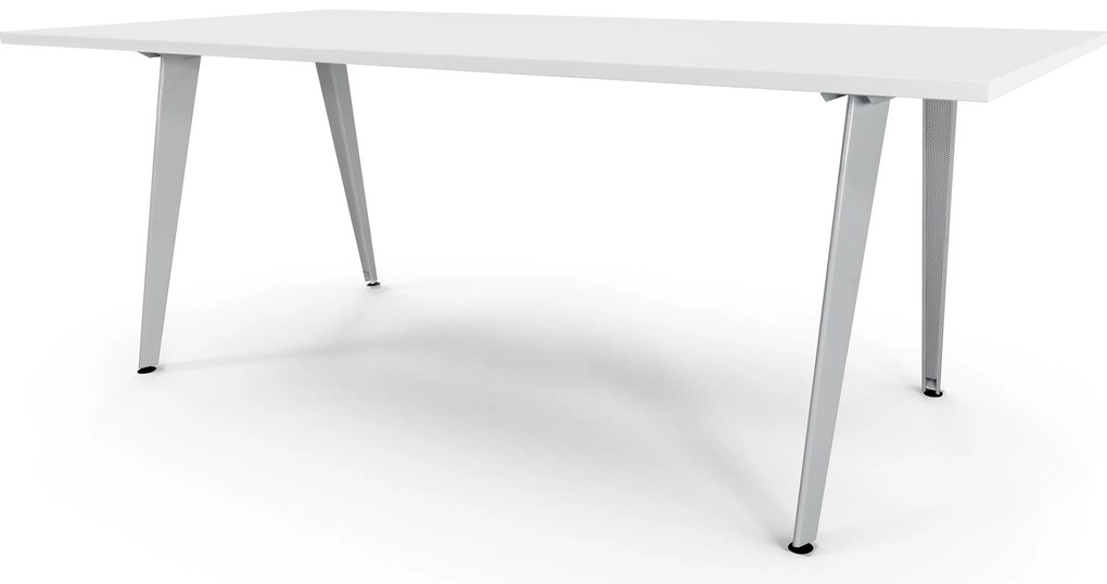 Mesas de Reuniões 2400x1000mm ART Cinza / Branco
