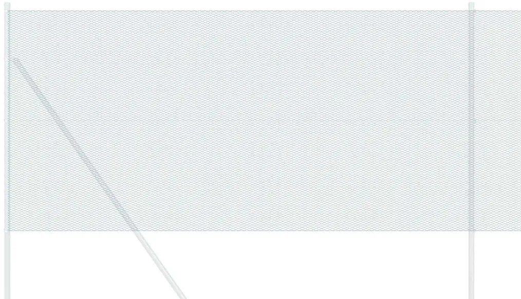 Cerca Hexagonal Cinza Verde 1.2 x 50 m Aço