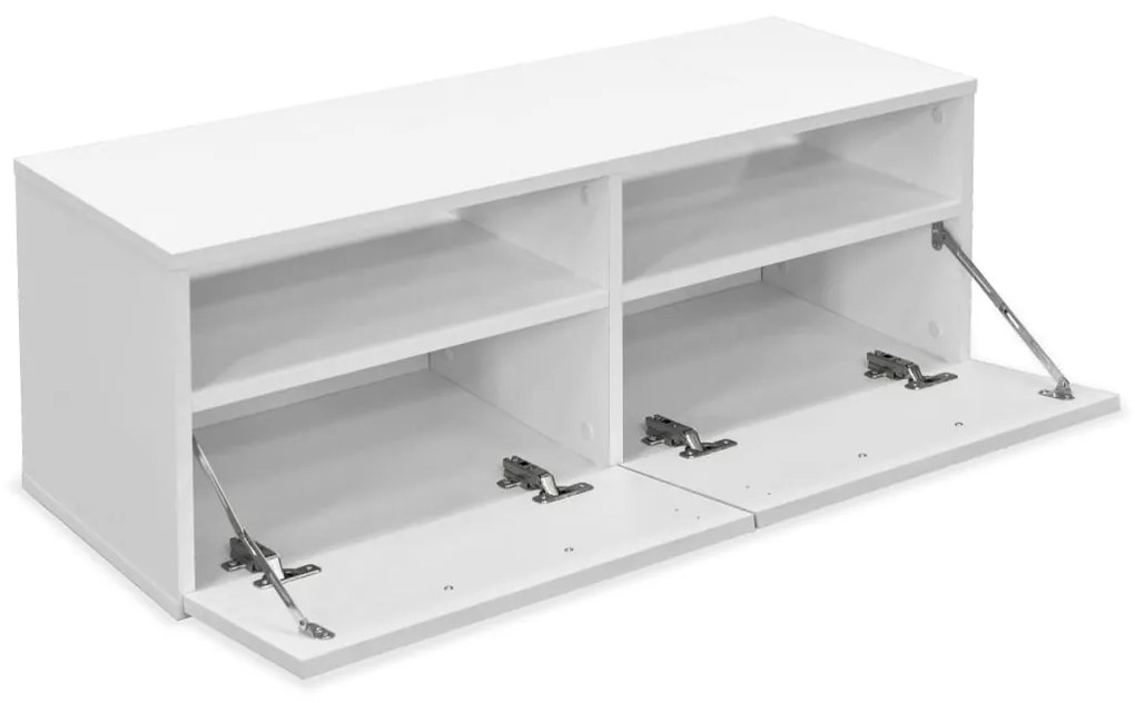 Móvel de TV em aglomerado 95x35x36 cm branco