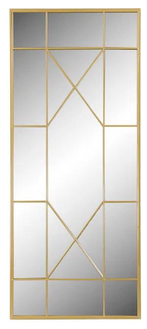 Espelho de parede DKD Home Decor Espelho Dourado Metal (70 x 2 x 165 cm)